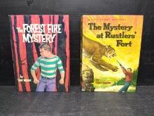 Vintage Children's Books-Boy Adventure Mystery (2) by Troy Nesbit