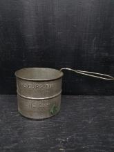 Vintage 2 Cup Measure and Sifter