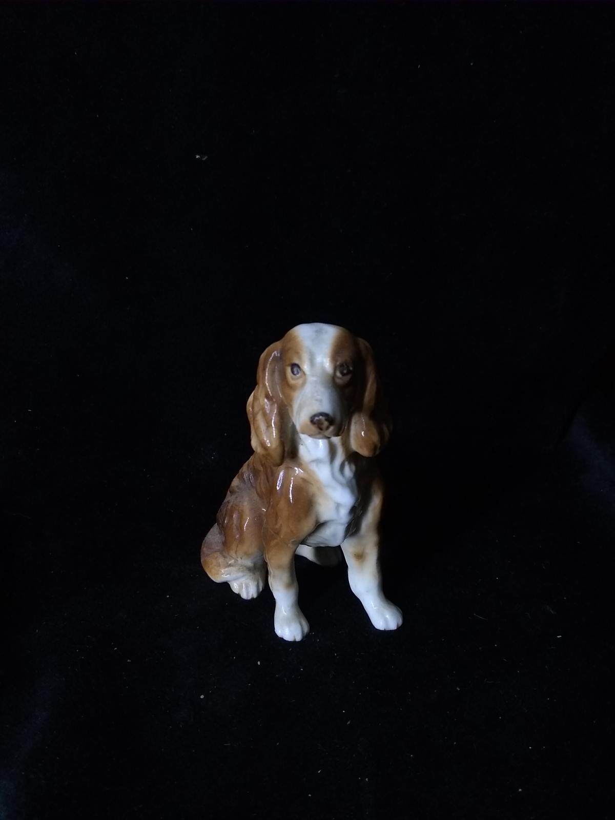 Vintage Ceramic Dog Figure