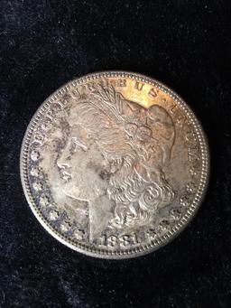 1891 Morgan Silver Dollar