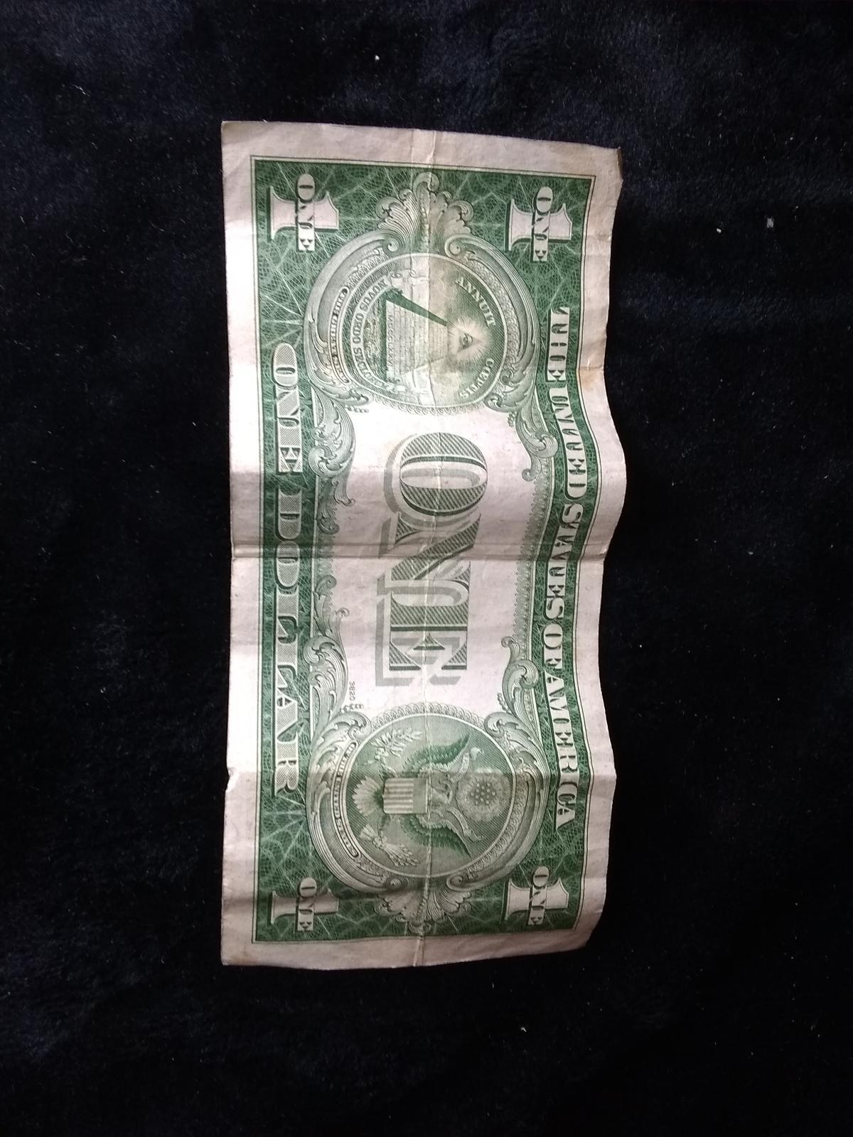 1935C Silver Certificate One Dollar Note