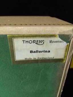 Vintage Musical Jewelry Jewelry Box w/ Spinning Ballerina