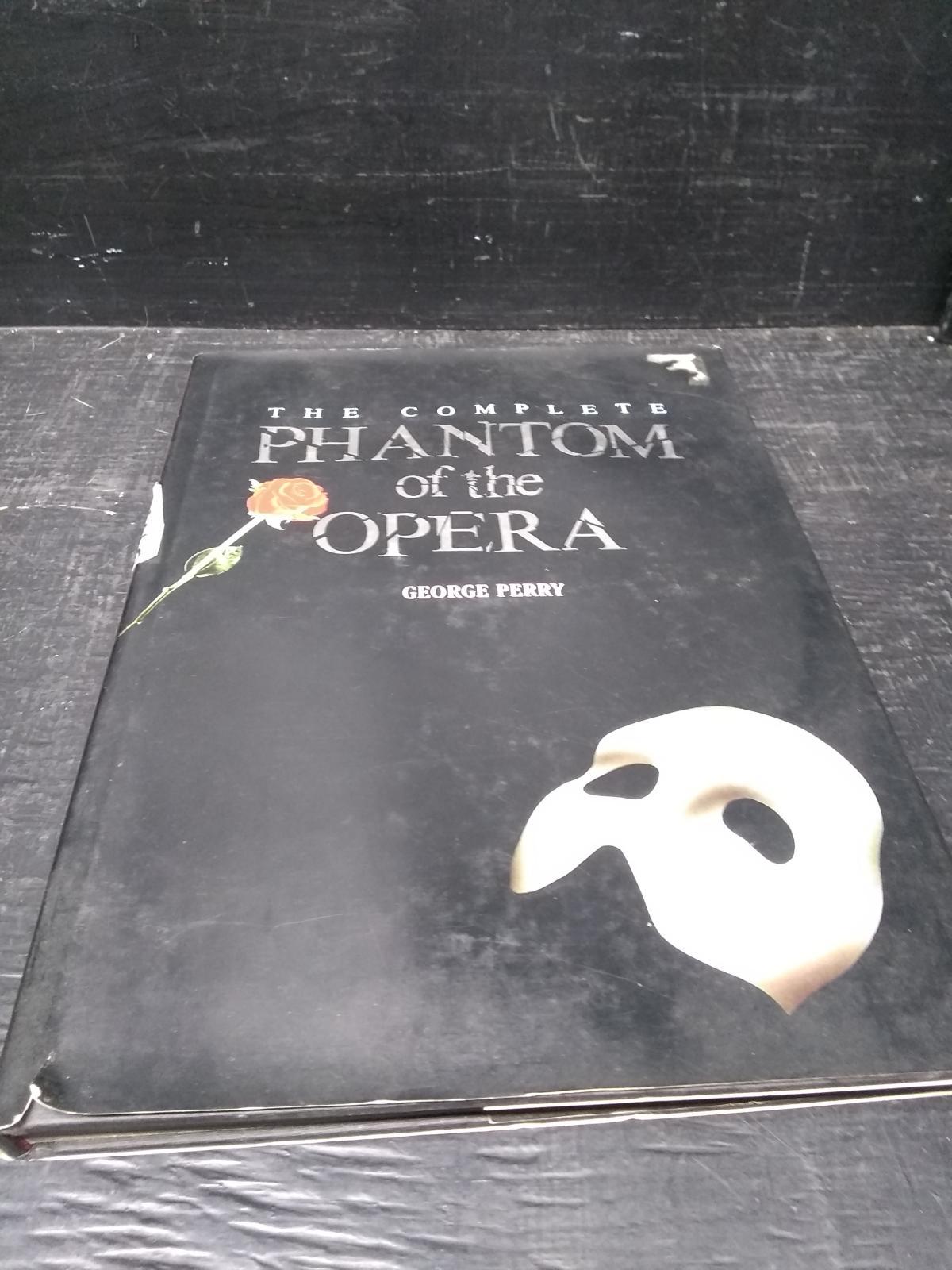 Coffee Table Book-The Complete Phantom of the Opera 1987 DJ