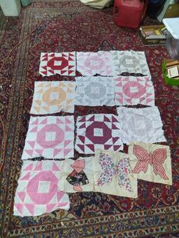 Collection Assorted Southern Quilt Squares