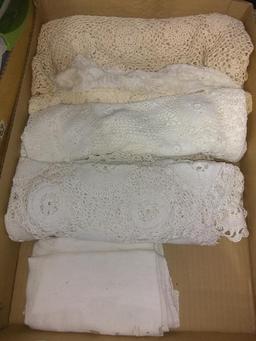 BL- Vintage Crochet Runners and Doilies