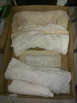 BL- Vintage Crochet Runners and Doilies