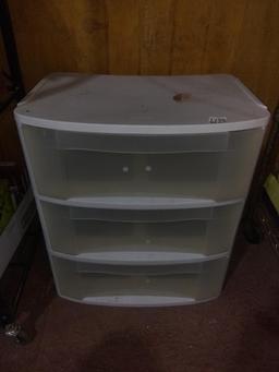 BL- 3 Drawer Storage Cabinet