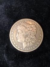 1881 Morgan Silver Dollar