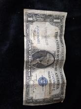 1935C Silver Certificate One Dollar Note