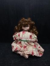 Goebel Doll Club Bette Ball 1994-96 9" Doll-Watermelon Dress