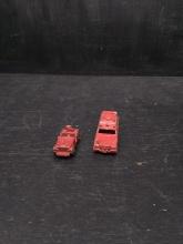 Midgetoy Red Ambulance & Jeep (2)