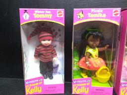 Collection 7 Adventures with Little Friends of Kelly Dolls (Barbie)