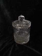 Lead Crystal Storage Jar