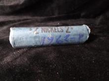 Coin-Roll 1962P Nickels