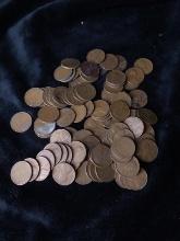 Coin-(100) 1937P Pennies