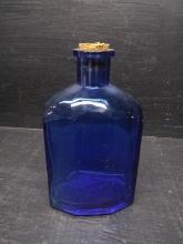 Mind Art Studio Cobalt Blue Bottle