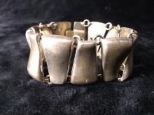 Vintage Sterling Silver Link Bracelet