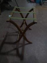 Vintage Folding Suitcase Rack