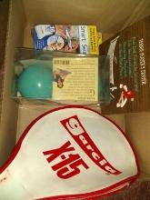 BL-Racquet Cover, Exercise Balls, Novelty Sign