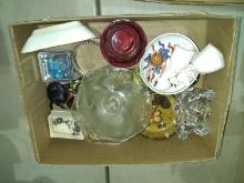 BL- Candle Bobeches, Ashtrays, Glassware