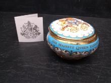 Hand painted Trinket Box by Royal Collection
