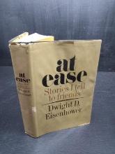 Vintage Book-At Ease Stories I Tell to Friends-Dwight D Eisenhower-1967 DJ