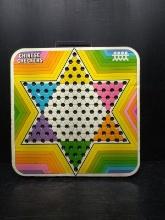 Vintage Metal Chinese Checkers Game