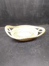 Sweet Grass Double Handle Basket