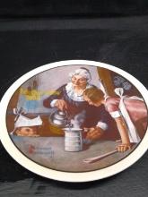 Collector Plate-Norman Rockwell Mothers Day 1982