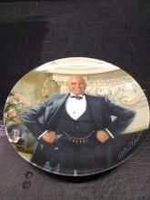 Collector Plate-Knowles "Daddy Warbucks'