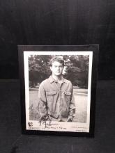 Framed Photograph with Autograph-Dawson's Creek Joshua Jackson