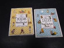 2 Book Set-A.A. Milne Poems and Tales of Winnie the Pooh-DJ
