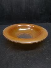 Studio Art Glass Rolled Edge Bowl