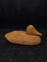 Hand Carved Wooden Duck