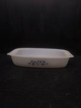 Vintage Blue Corn Baking Dish