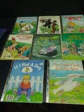 Collection 8 Vintage Golden Book Children's Books