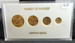 HIGH GRADE FAMILY OF GOLD EAGLES