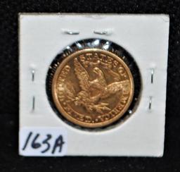 SCARCE 1882 $5 LIBERTY GOLD COIN