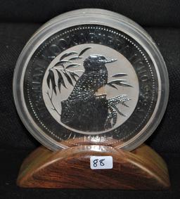 1992 AUSTRALIAN 1 KILO 999 SILVER COIN