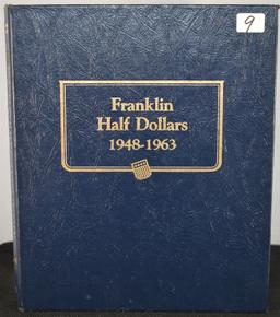 35 CHOICE UNC COMPLETE SET 0F FRANKLIN HALF DOLLAR