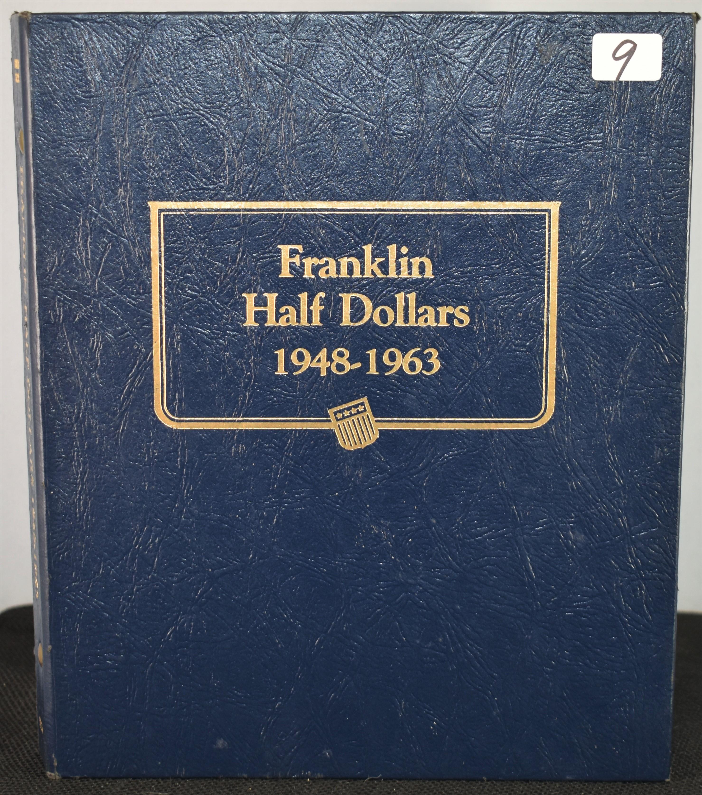 35 CHOICE UNC COMPLETE SET 0F FRANKLIN HALF DOLLAR