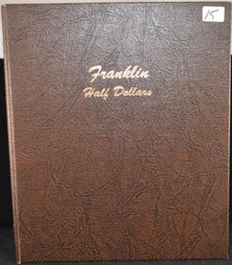 CHOICE BU COMPLETE FRANKLIN HALF DOLLAR SET