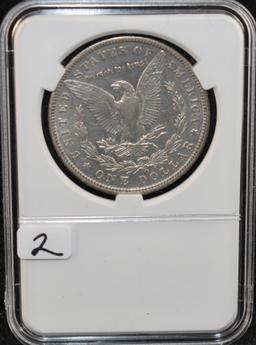 RARE KEY DATE CHOICE AU 1895-0 MORGAN DOLLAR