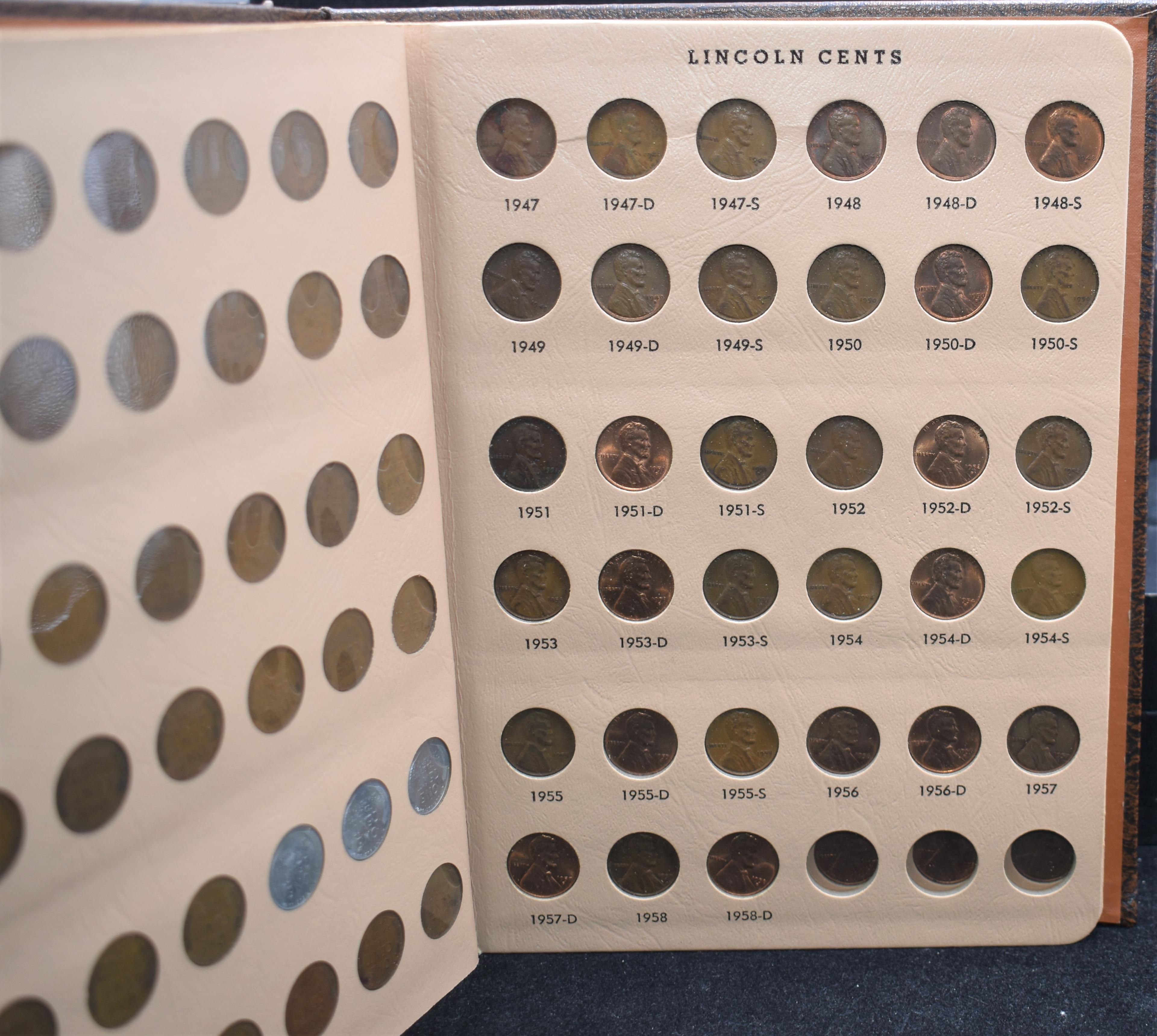 LINCOLN PENNY SET (1909-1981) IN DANSCO BOOK