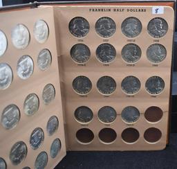 COLLECTION OF 35 BU FRANKLIN HALF DOLLARS