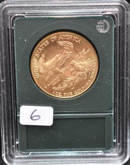 2011 BU ONE OUNCE AMERICAN GOLD EAGLE