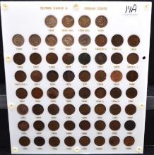 COMPLETE INDIAN HEAD PENNY SET 1857- 1909