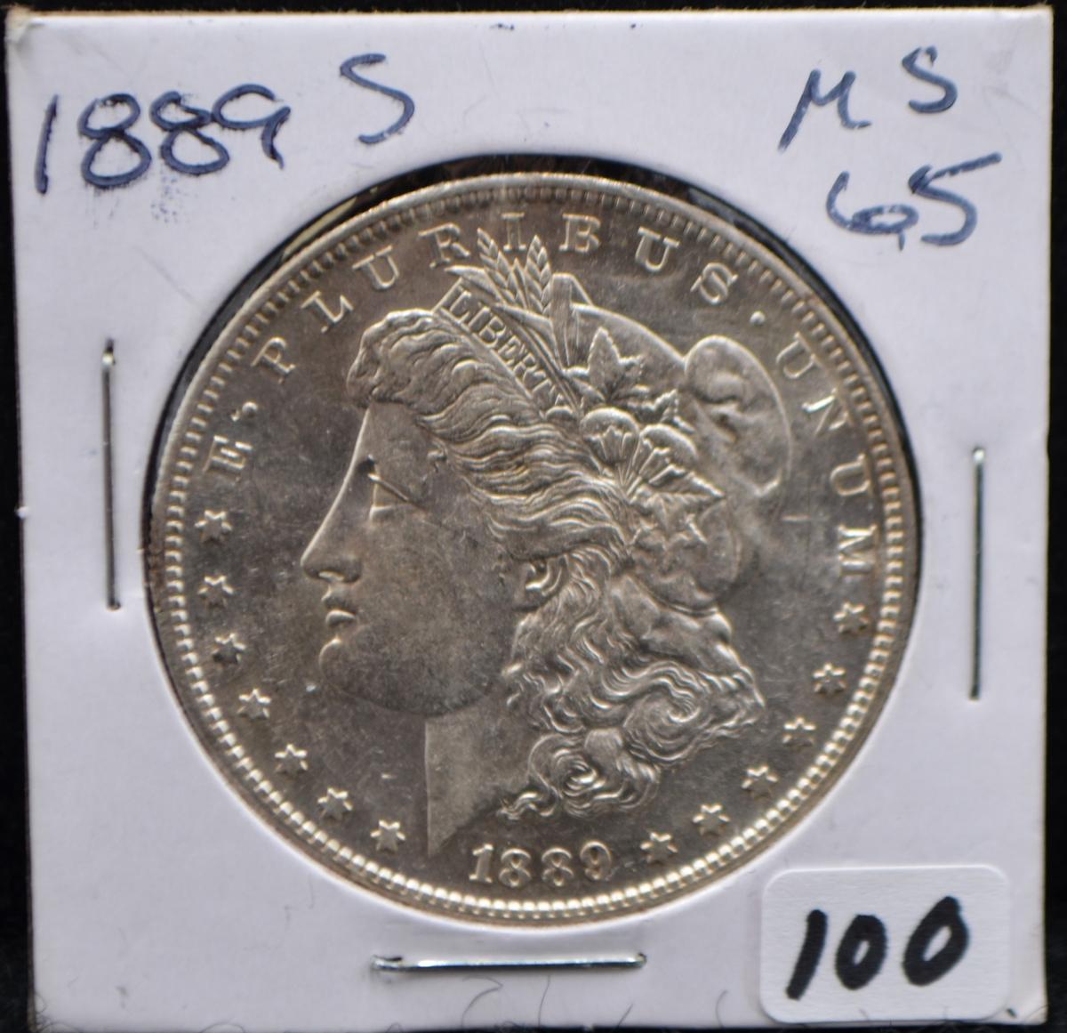 SCARCE 1889-S MORGAN DOLLAR