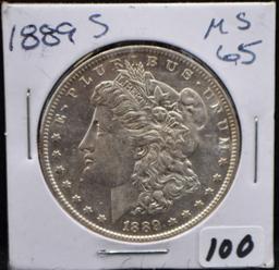 SCARCE 1889-S MORGAN DOLLAR