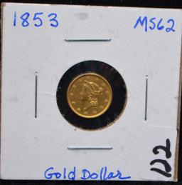 $1 LIBERTY HEAD GOLD COIN